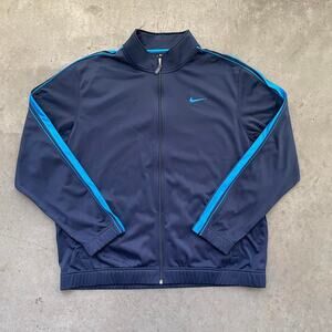 Nike Blue Two Tone Track Jacket
